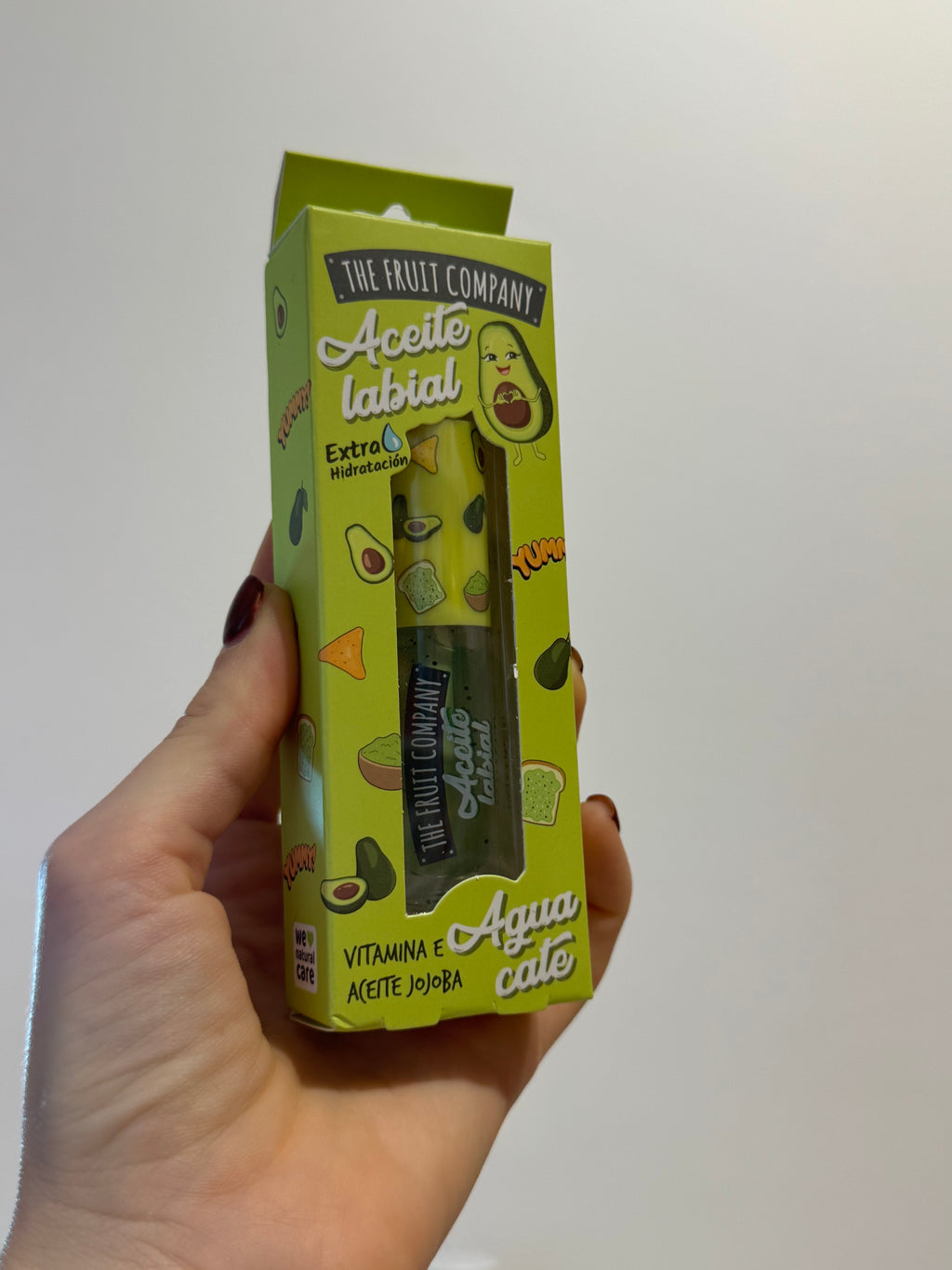Aceite labial fruit