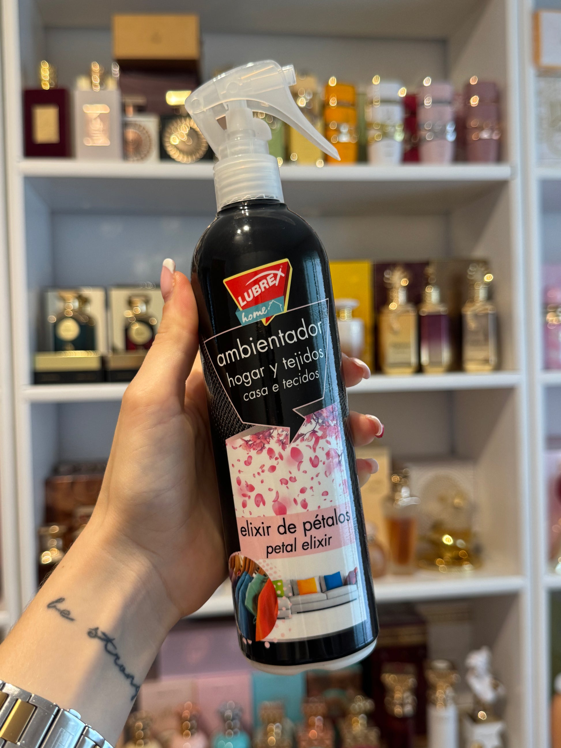 Spray textil